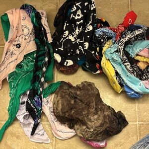 Large Bandana and Head band bundle